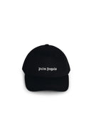 Palm Angels Black Cotton Cap