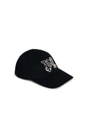 Palm Angels Schwarze Baumwollkappe