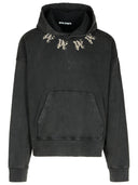 Palm Angels Black Cotton Sweatshirt