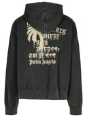 Palm Angels Black Cotton Sweatshirt