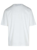 Palm Angels White Cotton T Shirt