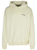 Palm Angels Cream Cotton Sweatshirt