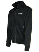 Palm Angels 'Track' Black Polyester Sweatshirt