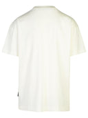 Palm Angels Cream Cotton T Shirt