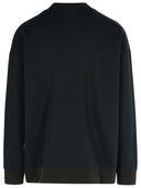 Palm Angels 'Palms Pencil' Black Cotton Sweatshirt