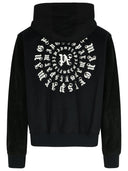Palm Angels 'Vertigo' Black Virgin Wool Blend Bomber Jacket