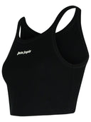 Palm Angels Black Cotton Top