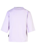 Palm Angels Lilac Cotton T Shirt