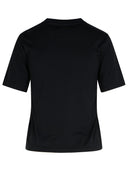 Palm Angels Black Cotton T Shirt