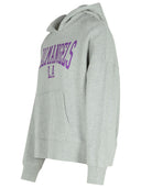 Palm Angels "College" Grey Cotton Selda