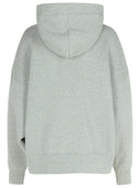 Palm Angels "College" Grey Cotton Selda