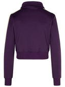 Sweat à polyester violet de Palm Angels 'Track'
