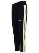 Palm Angels 'Training' Black Polyamide Blend Leggings