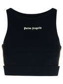 Palm Angels 'Training' Black Polyamide Blend Top