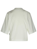 Palm Angels 'Solariz' White Cotton T -shirt