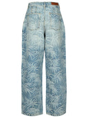 Palm Angels 'Glimgy' Jeans di miscela di cotone azzurro
