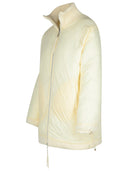P.A.R.O.S.H. «Last» Cream Wool Blend Down Down Veste