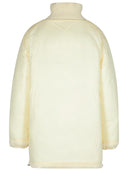 P.A.R.O.S.H. «Last» Cream Wool Blend Down Down Veste