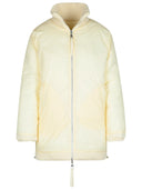 P.A.R.O.S.H. «Last» Cream Wool Blend Down Down Veste