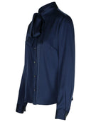 P.A.R.O.S.H. 'Salty' Blue Evening Blend Shirt