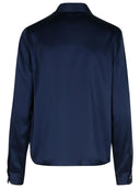 P.A.R.O.S.H. 'Salty' Blue Evening Blend Shirt