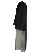 P.A.R.O.S.H. 'Soiree' Black Silk Dress
