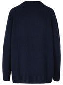 P.A.R.O.S.H. 'Wood' Blue Cashmere Sweater