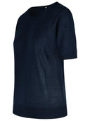 P.A.R.O.S.H. 'Linfa' Blue Wool Blend Sweater