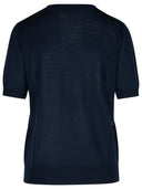 P.A.R.O.S.H. 'Linfa' Blue Wool Blend Sweater