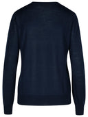 P.A.R.O.S.H. 'Linfa' Blue Wool Blend Cardigan