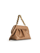 moirè 'Bios Croco' Beige Vegan Lear Bag