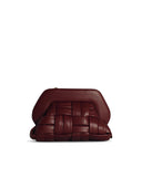 Burgundy Vegan Lear Burgundy Vegan Lear Bag Moirè