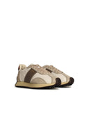 Tod's 'T Vintage' Beige Lear Blend Sneakers