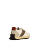 Tod's 'T Vintage' Beige Lear Blend Sneakers
