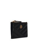 Tory Burch 'Kira' Black Lear Card Holder