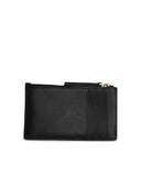 Tory Burch 'Kira' Black Lear Card Holder