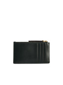 Tory Burch 'Kira' Dark Green Lear Card Holder