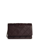 Tory Burch Burgundy Lear Wallet