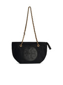 Tory Burch Small 'Ella' Black Nylon Bag
