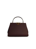 Tory Burch 'Eleanor' Burgundy Lear Bucket Bag