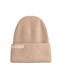 Barrow Beige Cotton Blend Beanie