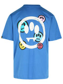 Barrow Blue Cotton T Shirt