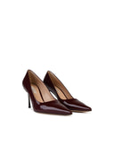 Casadei Superblade' Burgundy Shiny Lear Pumps