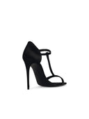 Dolce & gabbana svarta satinsandaler