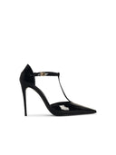 Dolce & Gabbana Black Lear Pumps