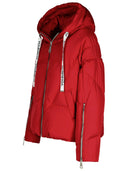 Khrisjoy 'Iconic' Red Polyester Blend Down Jacket