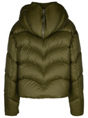 Khrisjoy 'Hug' Green Polyester Blend Down Jacket