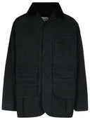 Czarna bawełniana kurtka Maison Margiela