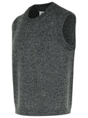Chaleco de lana gris de Maison Margiela