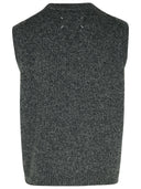 Maison Margiela Grey Wool Vest